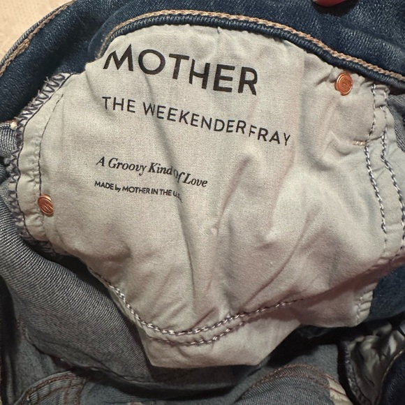 Women's MOTHER The Weekender Fray Size 31 - Picture 4 of 6